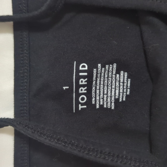 Torrid Foxy Cami, Color Deep Black Size 1X - Picture 15 of 15